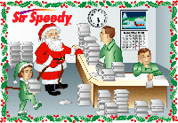 Sir Speedy Greeting Card